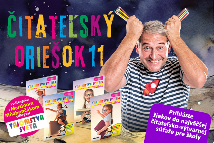 Jedenásty ročník súťaže Čitateľský oriešok sa začal