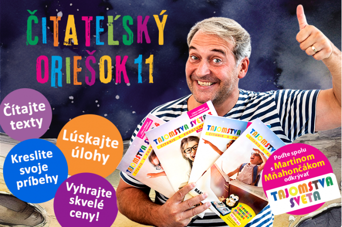 Čitateľský oriešok 11 – Je tu čas stiahnuť si súťažné texty