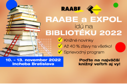 RAABE a EXPOL idú na BIBLIOTÉKU 2022