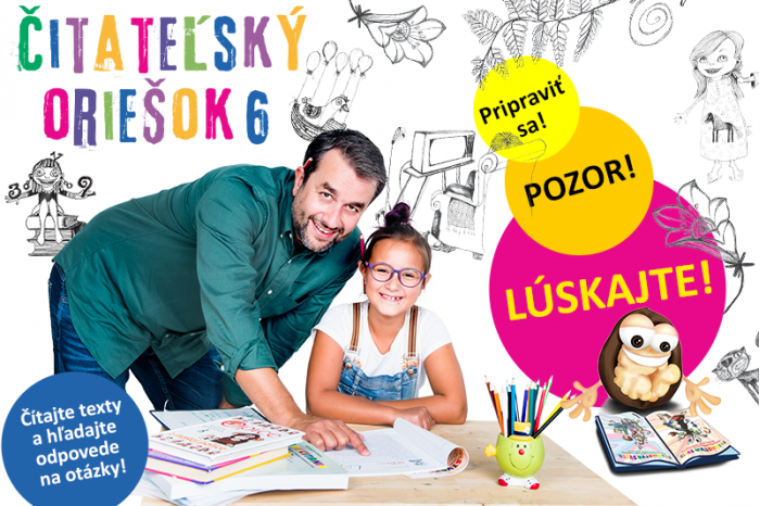 Čitateľský oriešok 6 – stiahnite si súťažné texty!