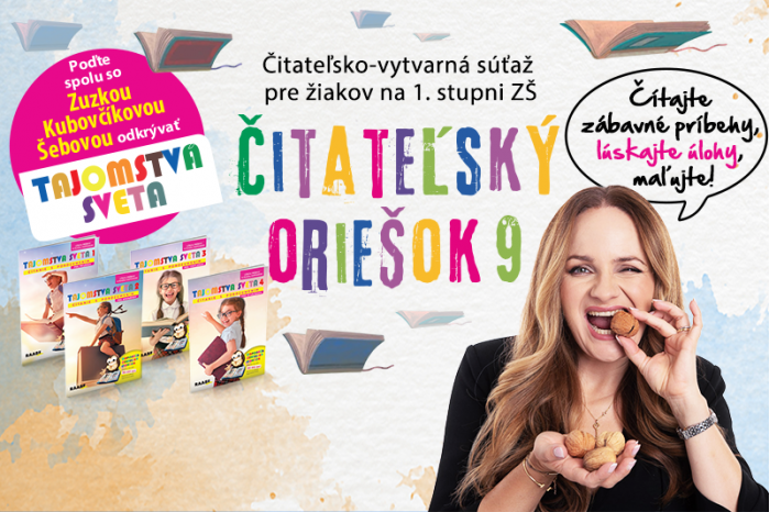 Najväčšia čitateľská súťaž pre školy je späť!