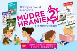 „Múdre hranie 2“ – nakúpte tituly cez rozvojový projekt pre materské školy