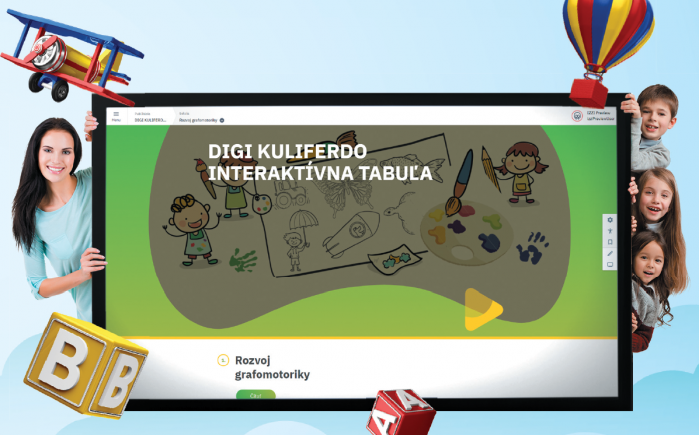 Moderná materská škola je interaktívna