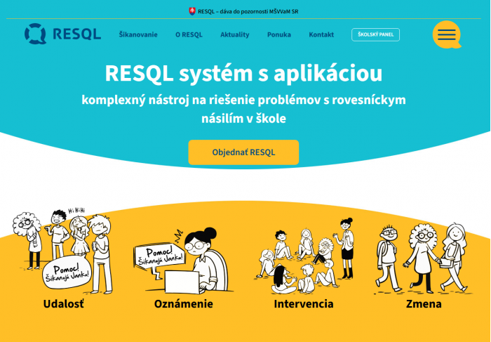 RESQL s novým webom