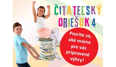 Čitateľský oriešok 4 – Pozrite sa, čo môžete vyhrať!