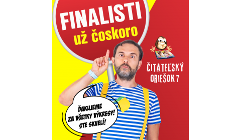 Čitateľský oriešok 7 ďakuje