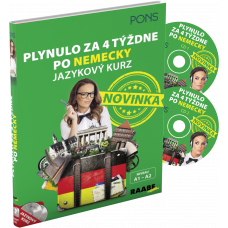 PLYNULO ZA 4 TÝŽDNE PO NEMECKY / JAZYKOVÝ KURZ + 2 CD