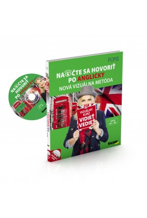 NAOČTE SA HOVORIŤ PO ANGLICKY / VIZUÁLNY JAZYKOVÝ KURZ + CD