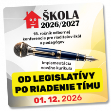 KONFERENCIA ŠKOLA 2026/2027