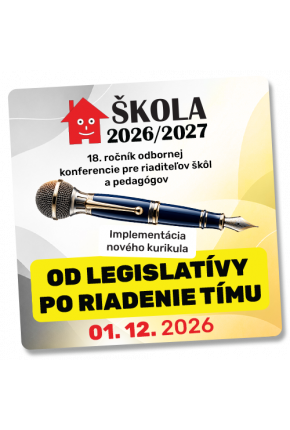 KONFERENCIA ŠKOLA 2026/2027