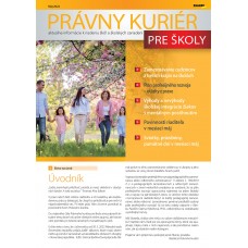 PRÁVNY KURIÉR PRE ŠKOLY