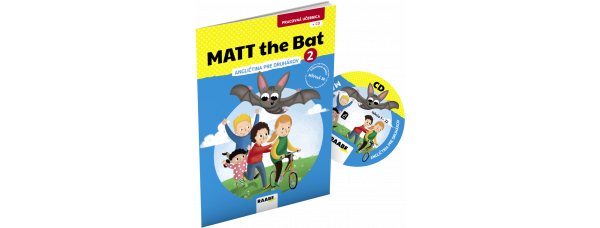 MATT THE BAT 2 – PRACOVNÁ UČEBNICA – ANGLIČTINA PRE DRUHÁKOV + CD