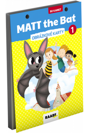 MATT THE BAT 1 – OBRÁZKOVÉ KARTY PRE PRVÁKOV