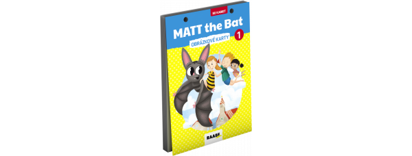 MATT THE BAT 1 – OBRÁZKOVÉ KARTY PRE PRVÁKOV