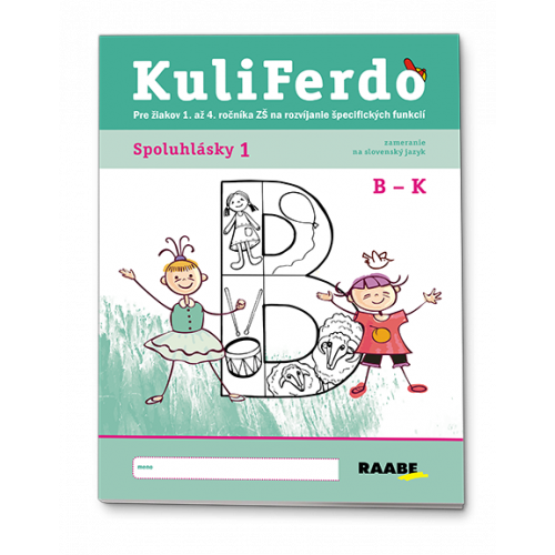 KULIFERDO - SPOLUHLÁSKY 1 | Raabe.sk
