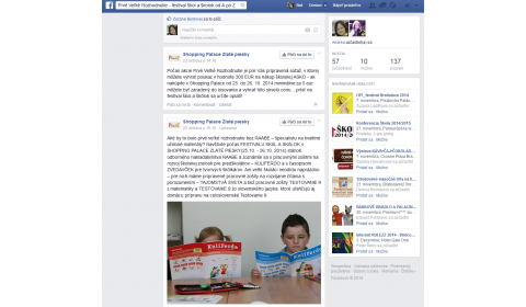 Facebook Shopping Palace – 22. 10. 2014: Aké by to bolo Prvé veľké rozhodnutie bez Raabe? 