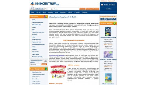 kníhcentrum.sk – 17. 2. 2015: Ako deti dostatočne pripraviť do školy?