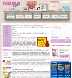 mamaaja.sk – 10. 6. 2015: Naučme naše deti myslieť, ovplyvníme tým ich budúcnosť 