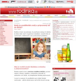 rodinka.sk – 13. 10. 2016: Kedy je predškolák zrelý a pripravený ísť do školy?