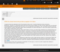 sita.sk – 7. 5. 2016: Do súťaže Vráťme knihy do škôl sa zapojilo 4 351 žiakov