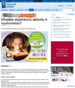 skolskyservis.sk – 27. 10. 2016: Hľadáte doplnkovú aktivitu k vyučovaniu?