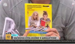 TV Markíza Teleráno – 13. 12. 2016: Zuzana Vačková číta dcére v angličtine