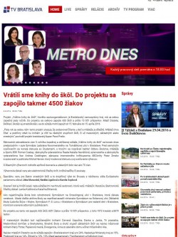 tvba.sk – 5. 5. 2016: Vrátili sme knihy do škôl