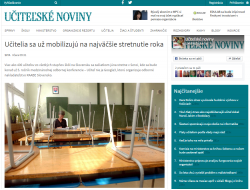 ucn.sk – 12. 5. 2016: Učitelia sa už mobilizujú na najväčšie stretnutie roka