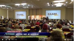 TV Vega – 10. 6. 2016: Učiteľ nie je Google - najväčšia konferencia konferencia pedagógov na Slovensku 
