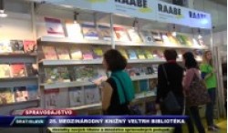 TV VEGA – 10. 11. 2017: 25. Medzinárodný knižný veľtrh Bibliotéka 2017