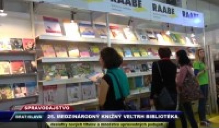 TV VEGA – 10. 11. 2017: 25. Medzinárodný knižný veľtrh Bibliotéka 2017