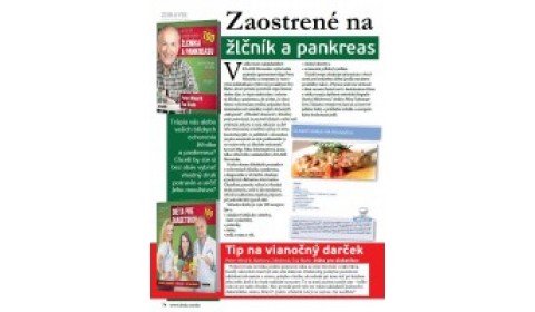 časopis Friško – zima: Zaostrené na žlčník a pankreas