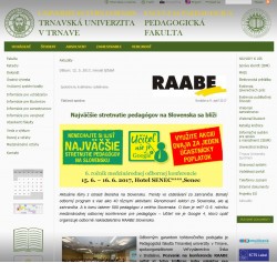 pdf.truni.sk – 12. 5. 2017: Najväčšie stretnutie pedagógov na Slovenska sa blíži