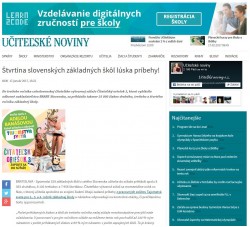 ucn.sk – 17. 1. 2017: Štvrtina slovenských základných škôl lúska príbehy