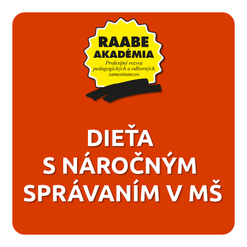 Dieťa s náročným správaním v mš