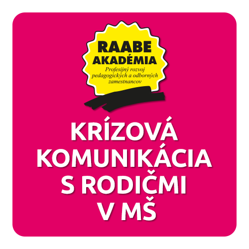 Krízová komunikácia s rodičmi v materskej škole
