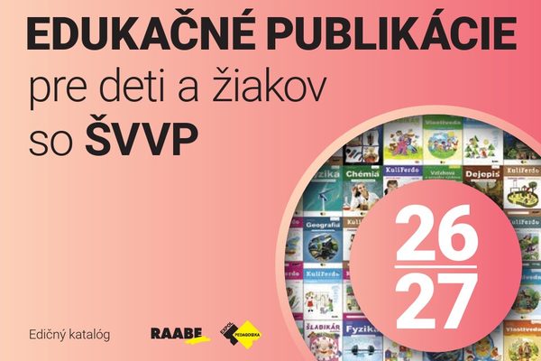 Edukačné publikácie pre deti a žiakov so ŠVVP
