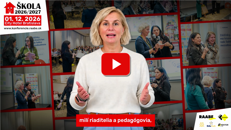 Prehrať video Konferencia ŠKOLA 2026/2027